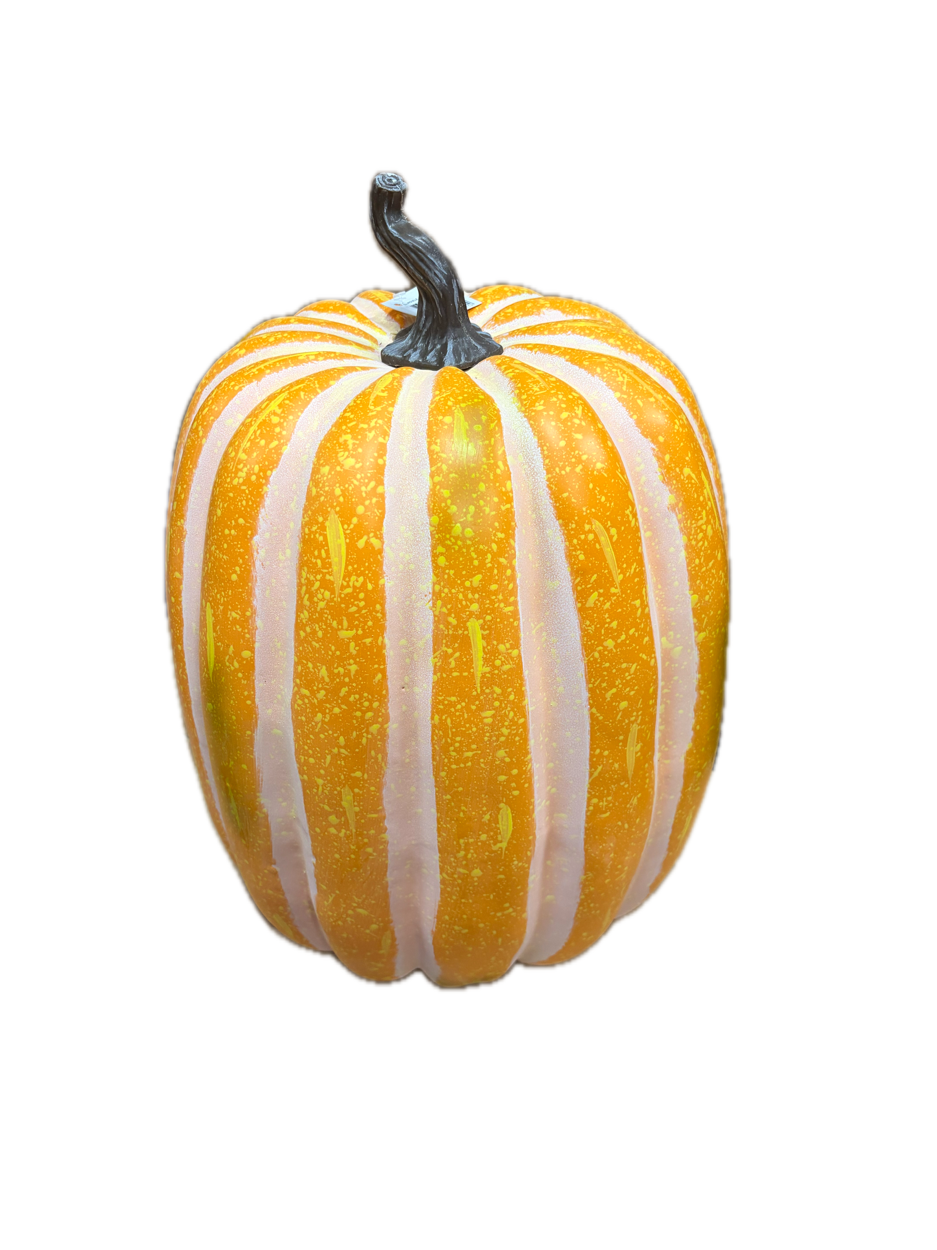 Feuillazur Rungis Contenants Citrouille réaliste orange citrouille artificielle
