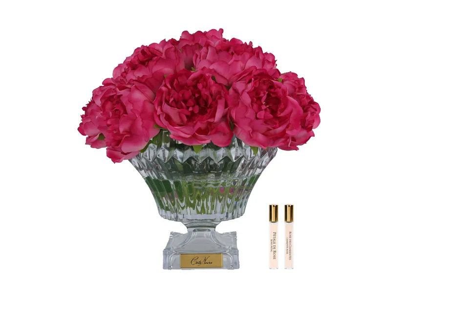 Côte Noire Perfumed Flowers BCP07 pivoines magenta