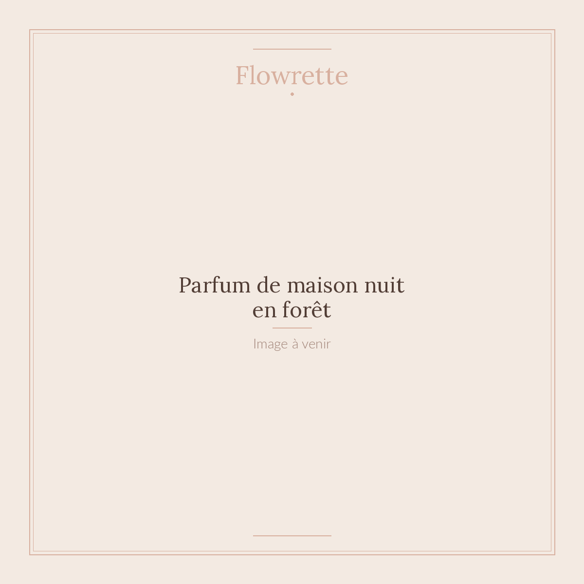 Flowrette Nuit en Forêt diffuseur cèdre boisé