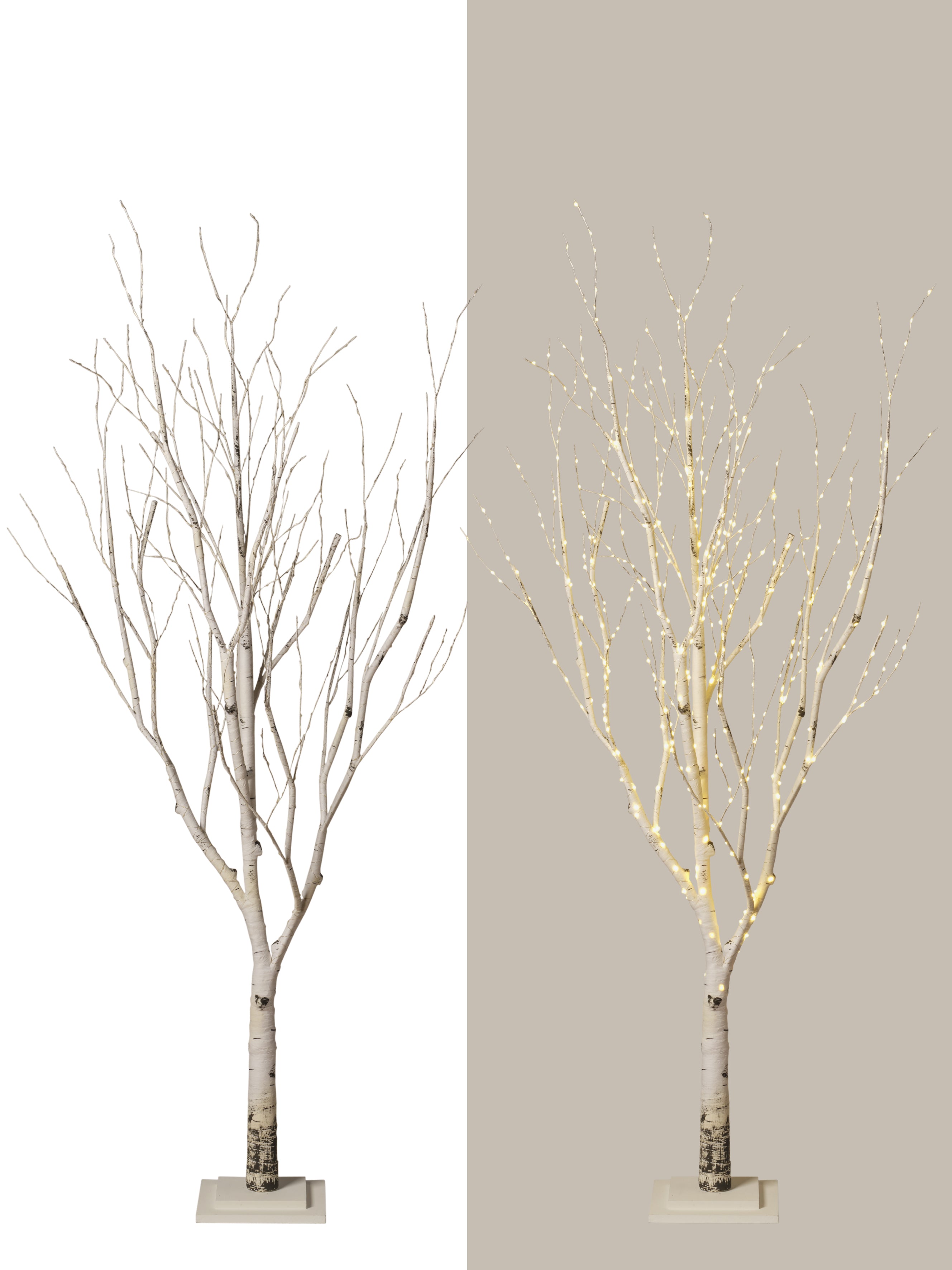 Feuillazur Rungis arbre naturel lumineux 240 cm 860 LED