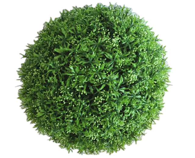 Feuillazur Rungis Boule tilleul vert 42cm feuillage artificiel