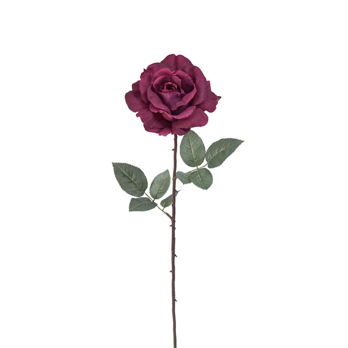 Sia Home Sophie tige rose artificielle 64 cm rouge