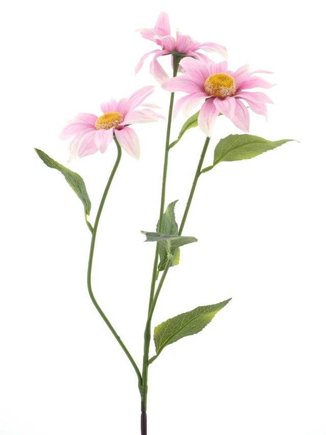 Feuillazur Rungis Marguerite fleur artificielle 76 cm violet