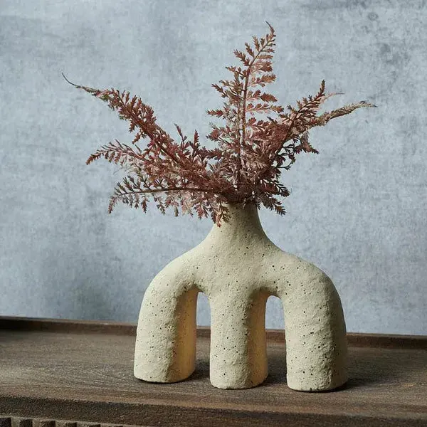Flowrette Muse vase céramique fleurs séchées