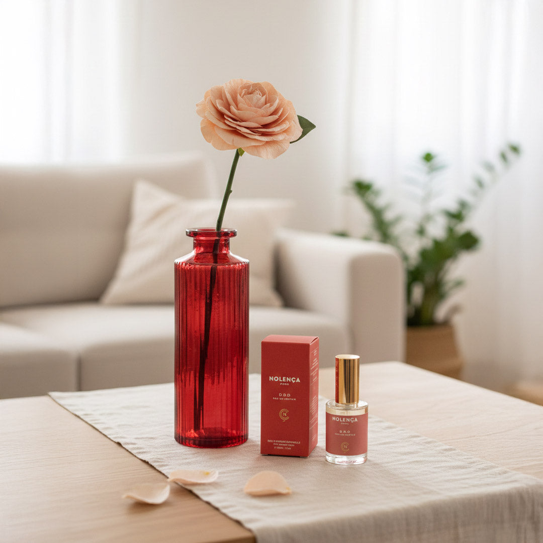 Flowrette Duo D.D.D coffret camélia papier pêche 30 ml