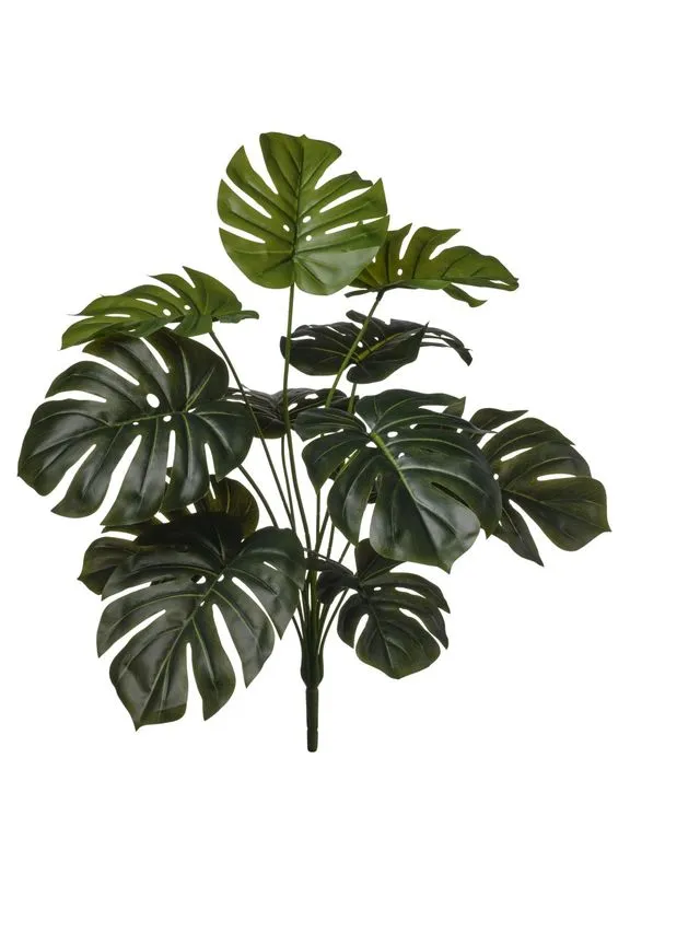 Feuillazur Rungis Branche Monstera Vert 60cm Feuillage