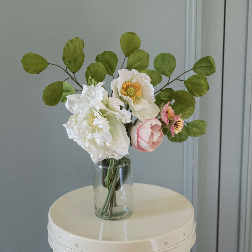 Flowrette Fleurs en papier Bouquet Rubens bouquet papier rose