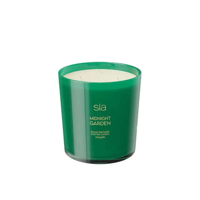 Sia Home Bougies Midnight Garden M bougie verte jasmin
