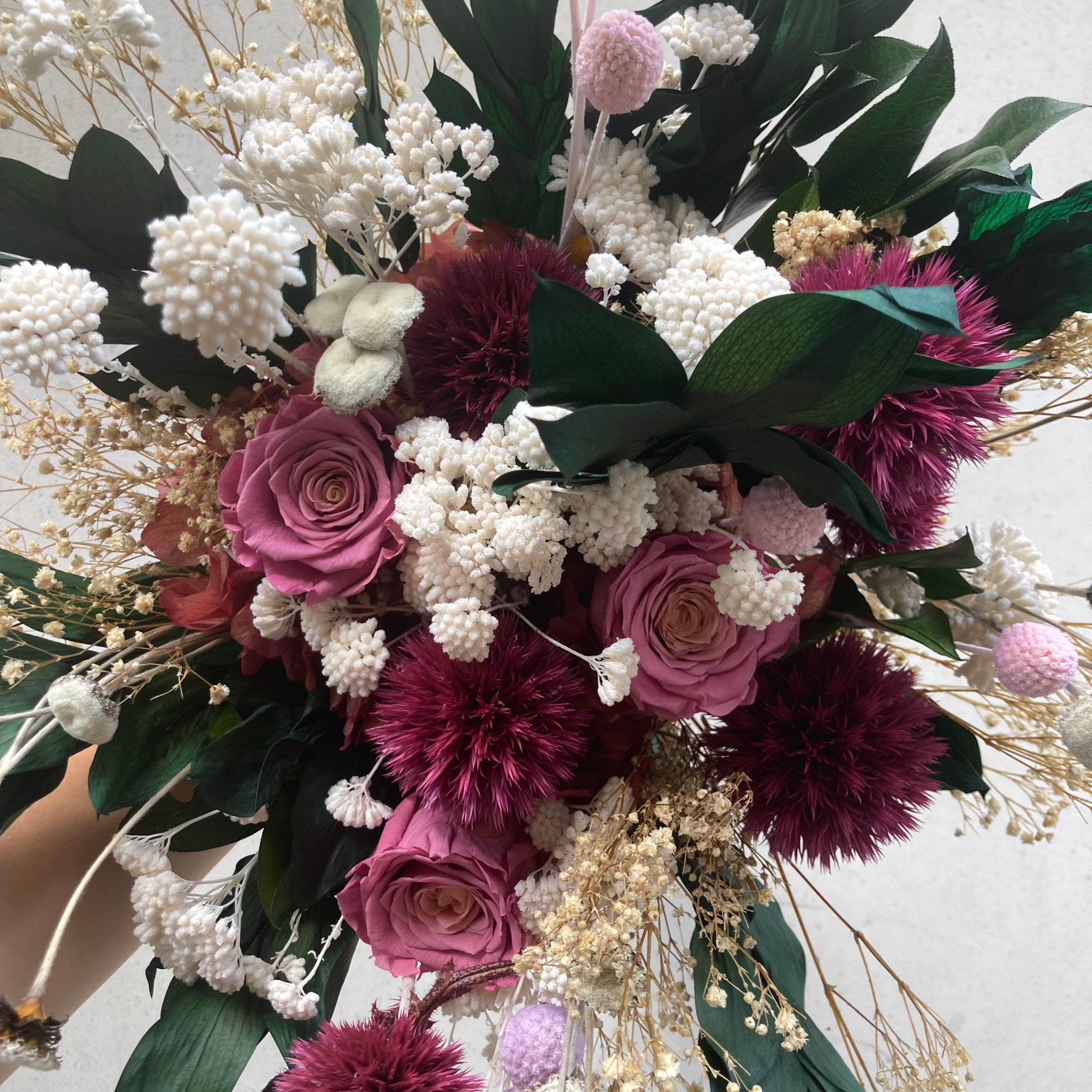 Ateliers Ouchamp Bouquets Rue Saint-Honoré rose 45 cm