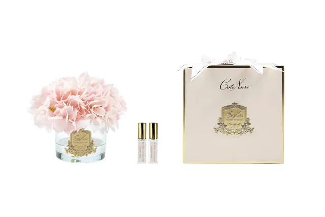 Côte Noire Hydrangeas GMH88 hortensia rose vase Five Rose