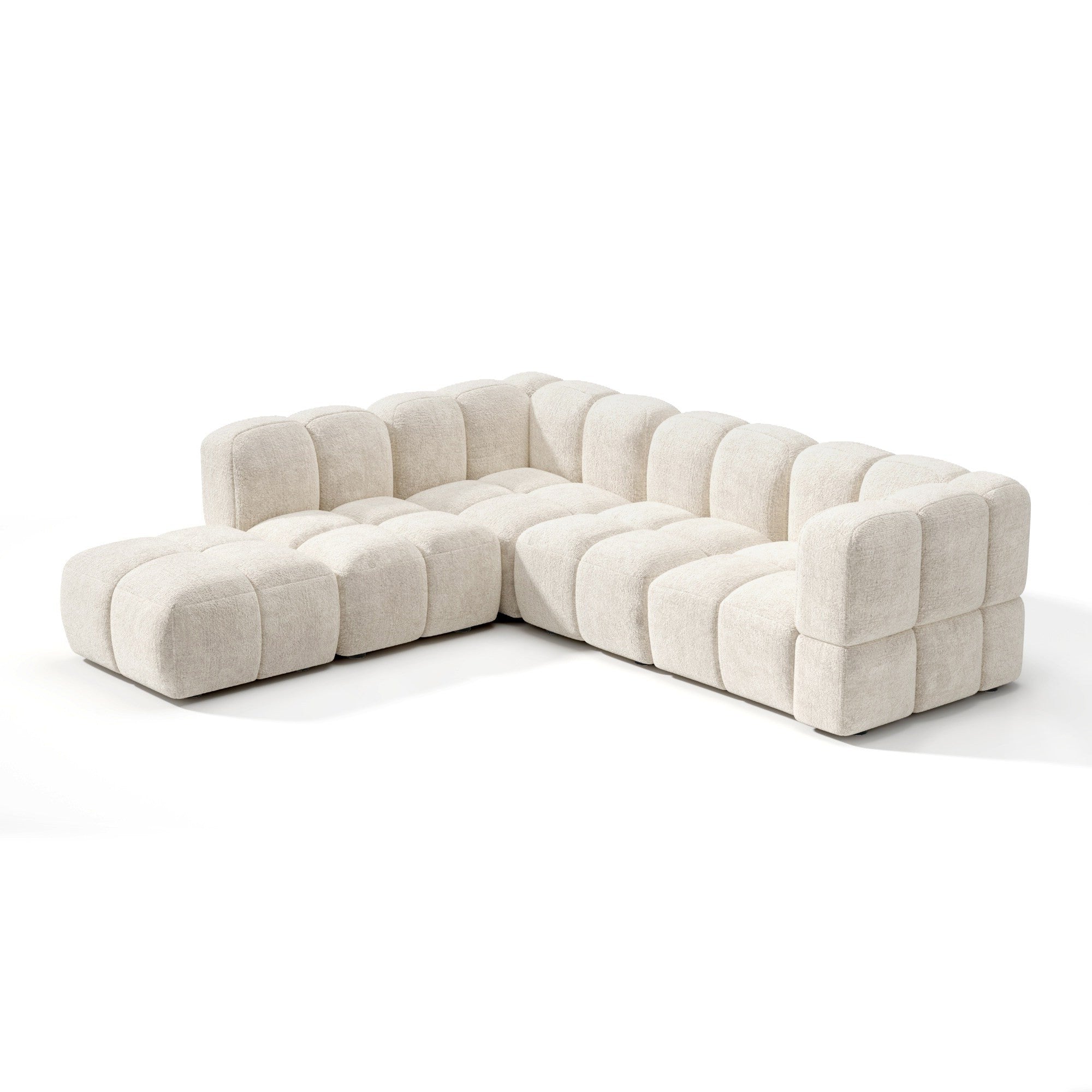 Sia Home Nubi canapé angle gauche modulable 7 places