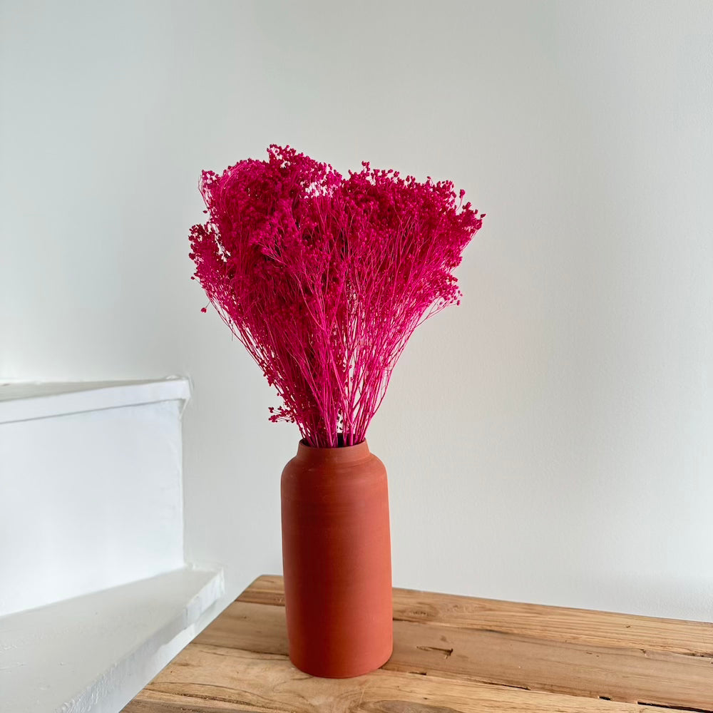Flowrette Broom Bloom botte fleurs séchées magenta x1