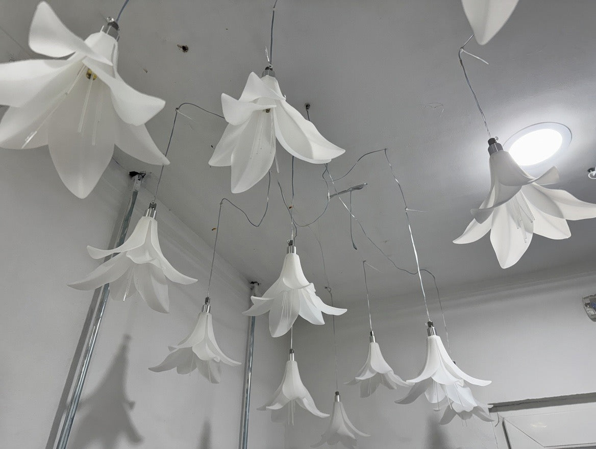 Feuillazur Rungis fleur lumineuse 170cm déco lumineuse