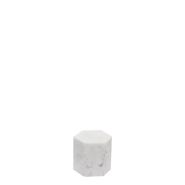Sia Home Office presse-papiers marbre blanc 5 cm