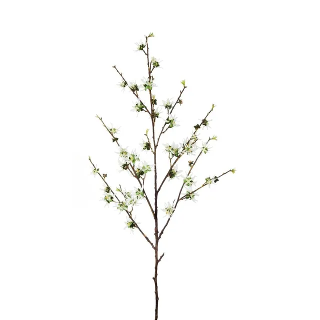 Sia Home Hamamélis tige fleur artificielle jaune 135 cm