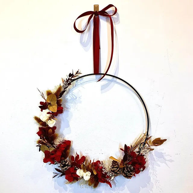 Ateliers Ouchamp Place Madeleine couronne Noël XS 20 cm