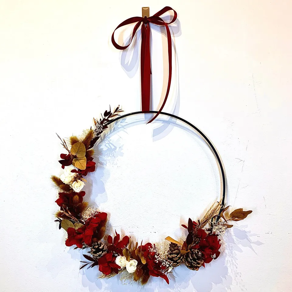 Ateliers Ouchamp Place Madeleine couronne Noël XS 20 cm