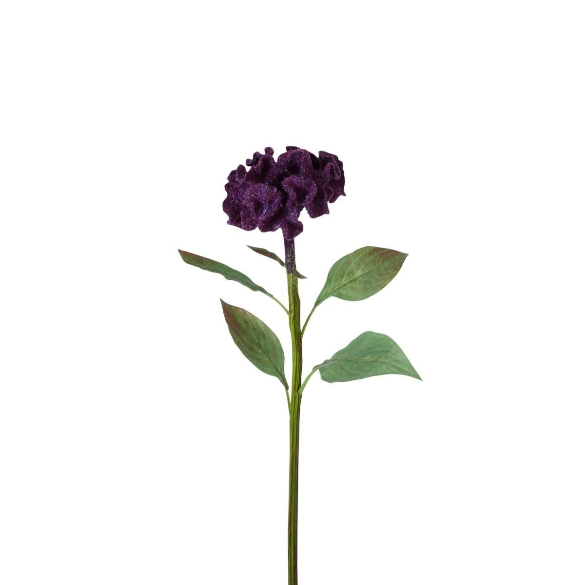 Sia Celosia tige fleur artificielle 53 cm rose