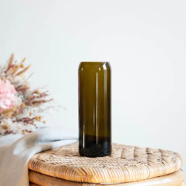 Flowrette Vases Cabernet vase en verre recyclé