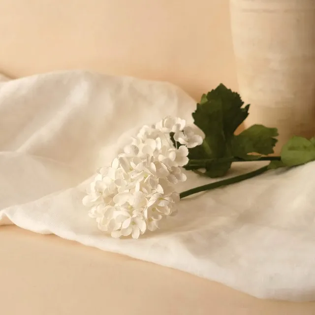 Flowrette Viburnum blanc fleur papier x1 romantique