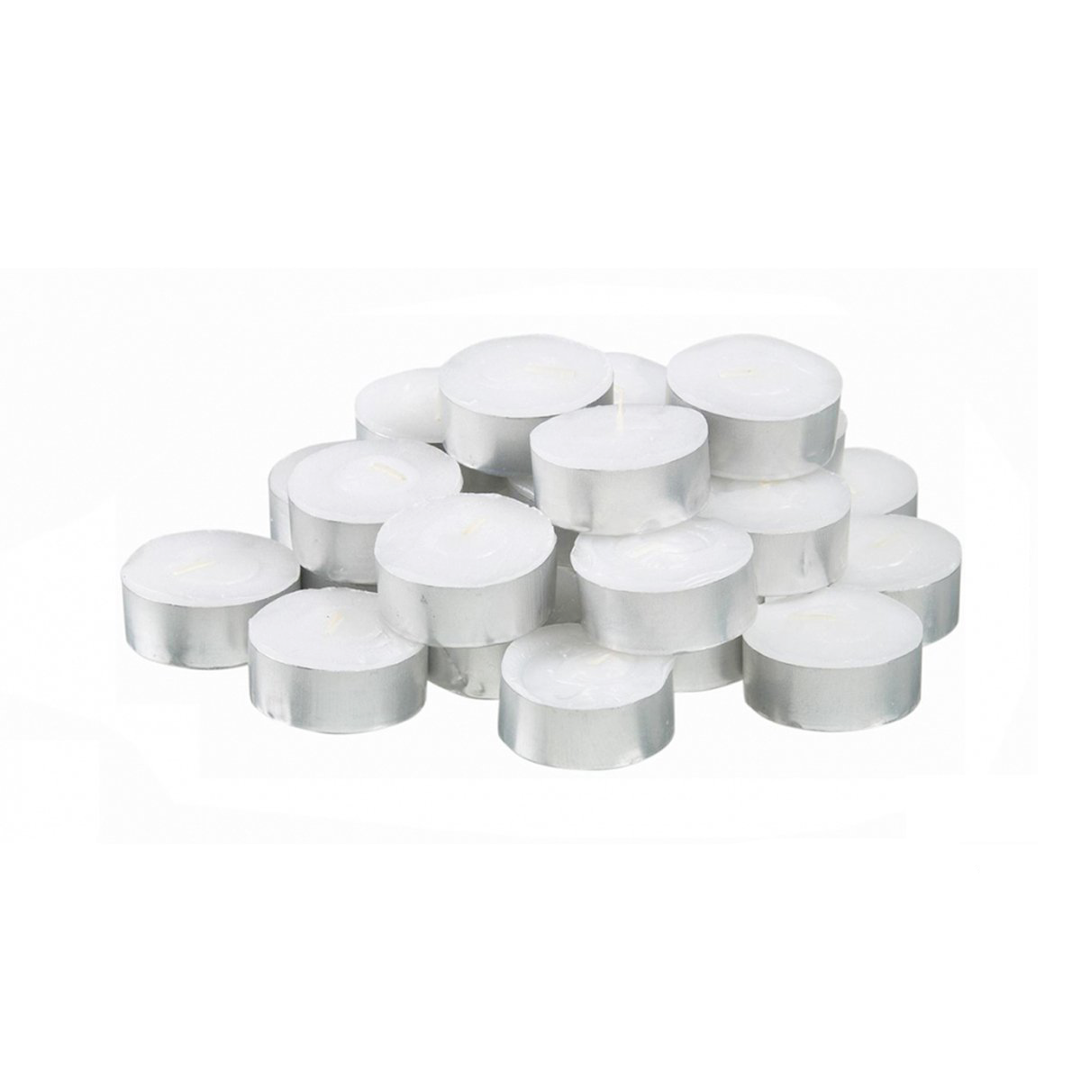 Sia Home Flammes Bougies Blanc 2 cm Lot 25 Cire