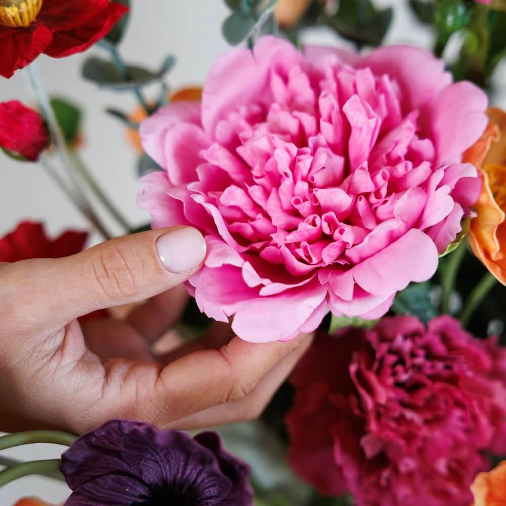 Flowrette Vivienne bouquet fleurs artificielles Real Touch