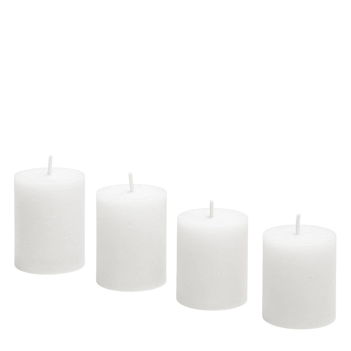 Sia Home Antik Xs coffret 4 bougies blanches 5 cm