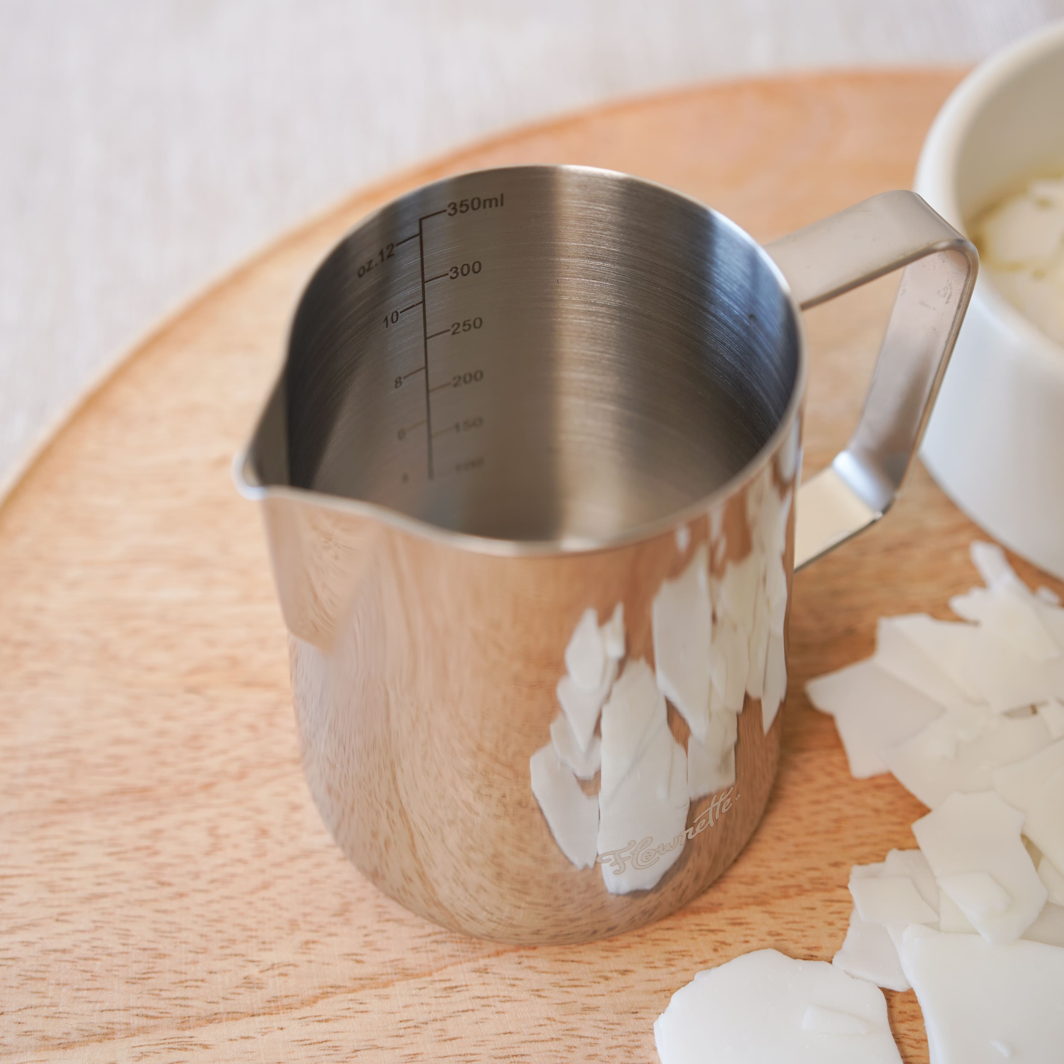 Flowrette DIY pichet verseur inox bougie 350 ml