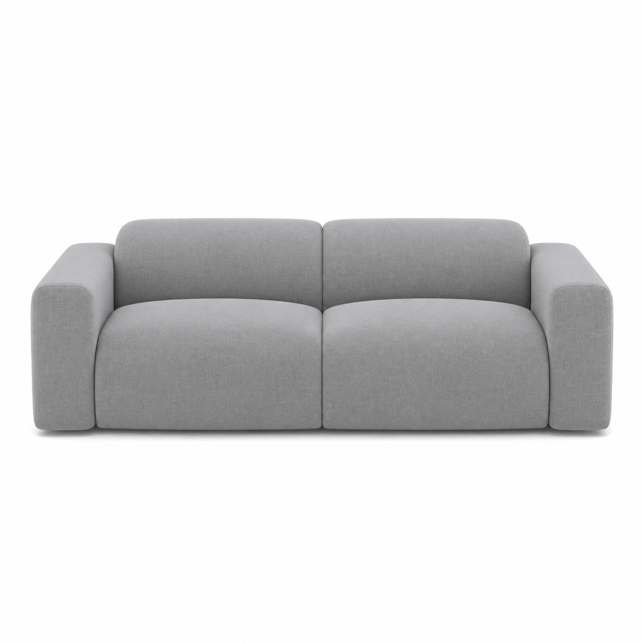 Sia Home Canapé Myra canapé droit beige assise arrondie