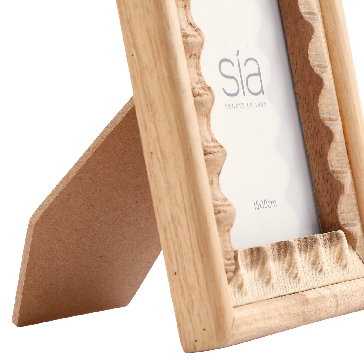 Sia Home Cadre Natté cadre photo acacia beige 10x15
