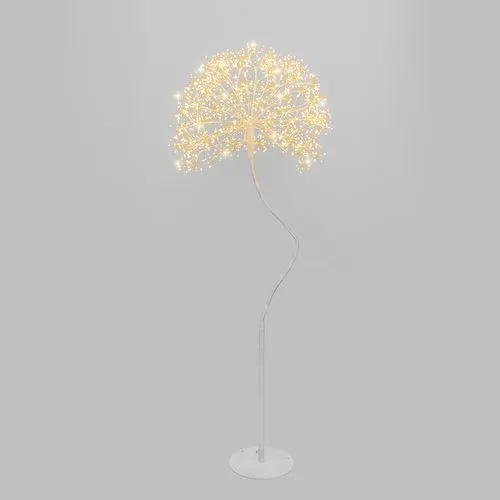 Feuillazur Rungis Arbre Sphère Rich Blanc lumineux 160cm