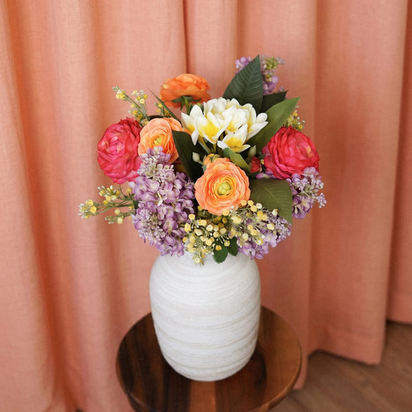 Flowrette Roxane bouquet fleurs artificielles coloré