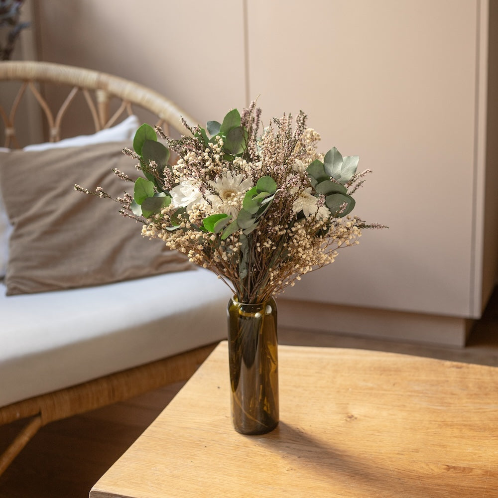 Flowrette Mouffetard bouquet fleurs stabilisées éternel
