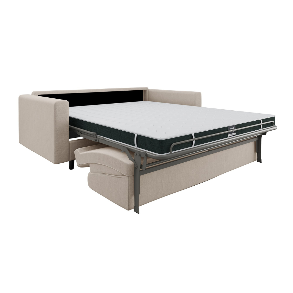 Sia Home Hailie-Jade canapé convertible beige 160 cm