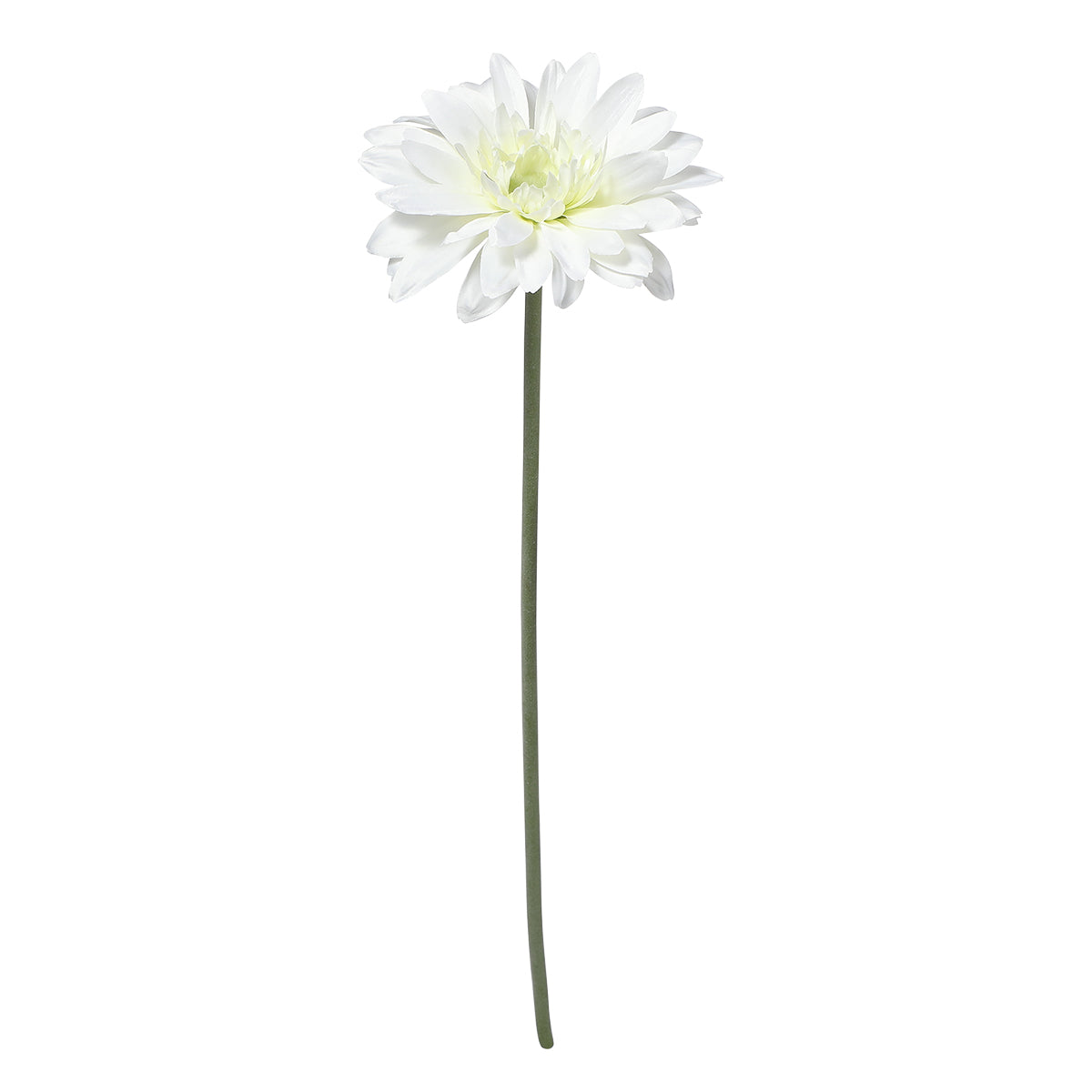 Sia Home Gerbera tige fleur artificielle blanche 59 cm