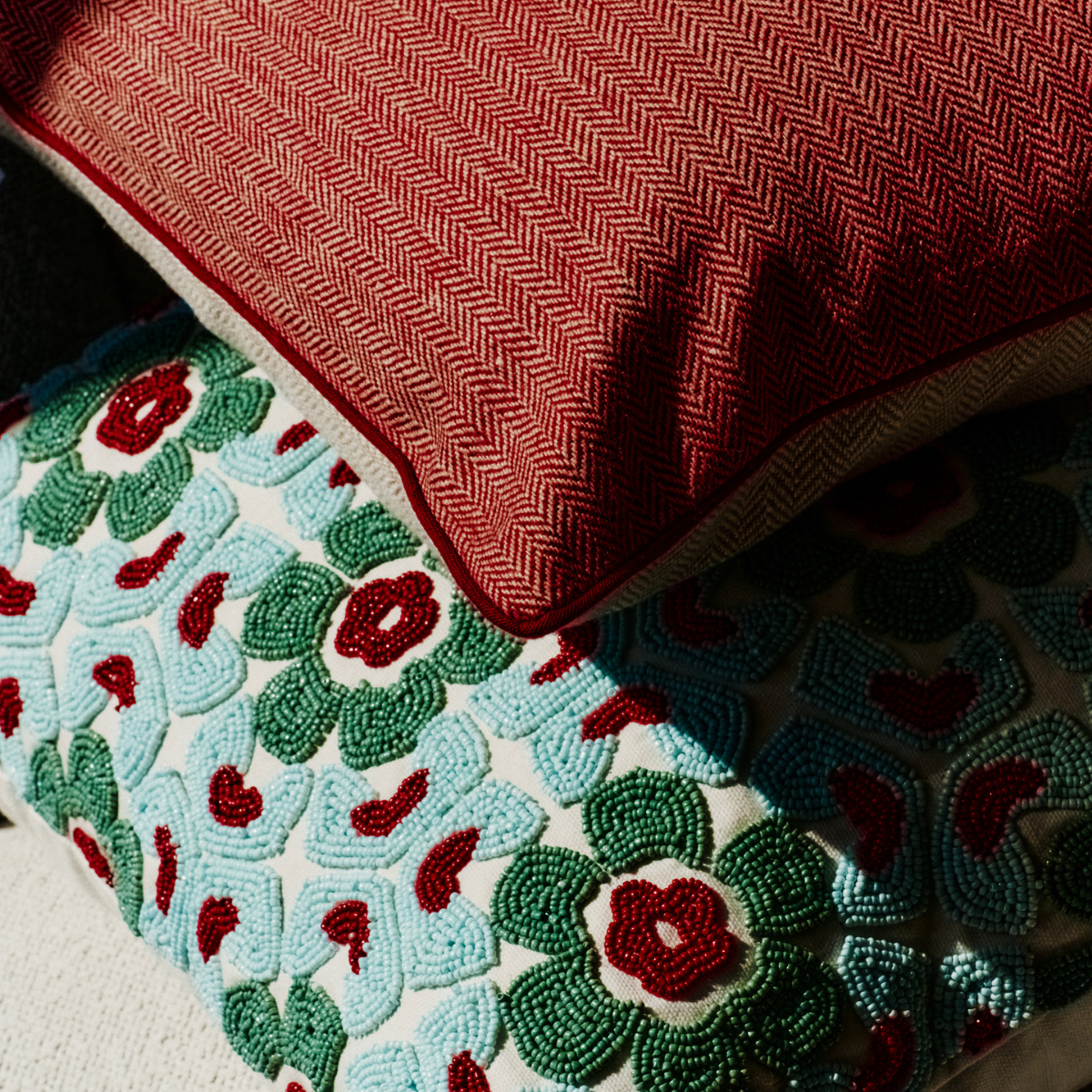 Sia Home Arris housse coussin réversible 40x40 cm