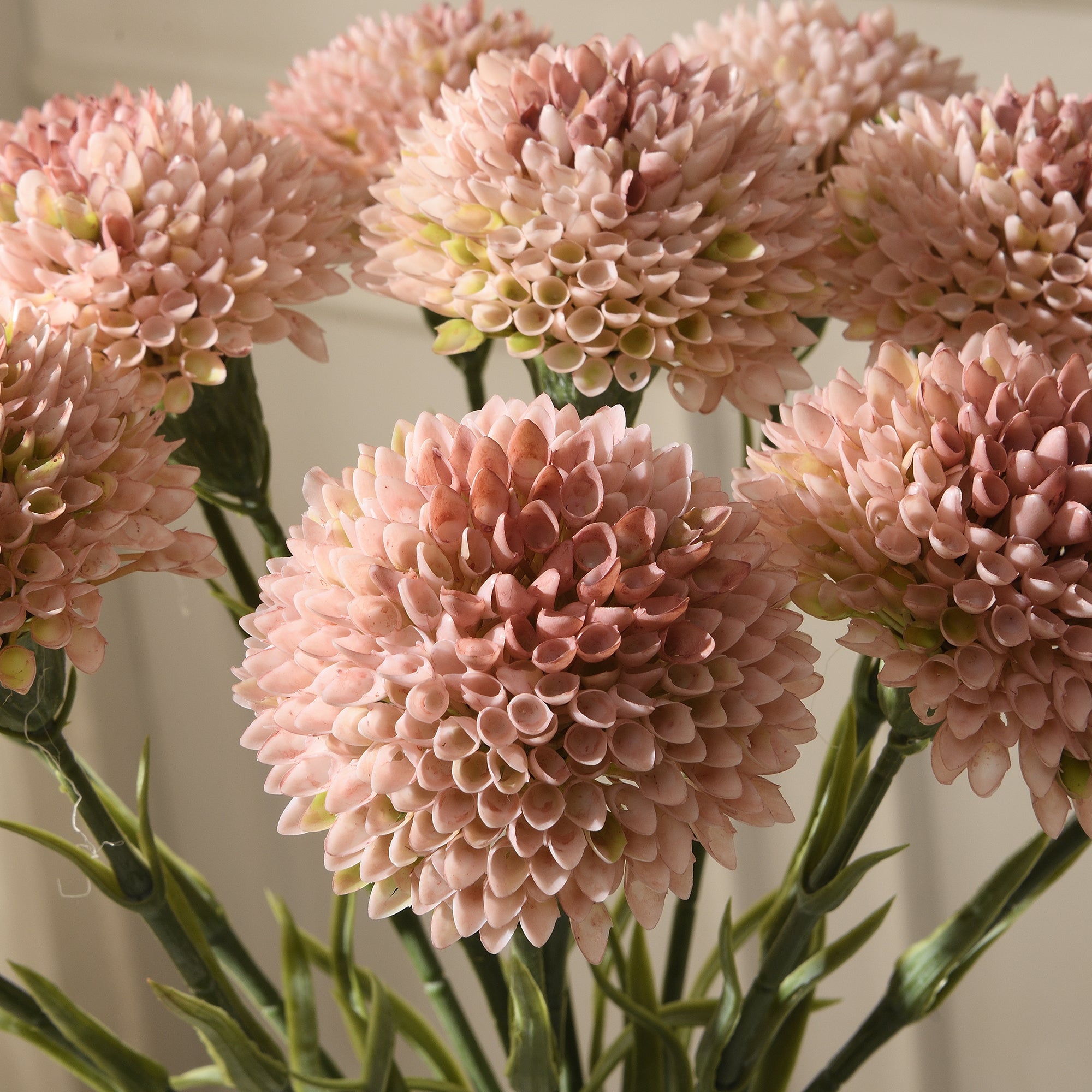 Sia Home Tige de Dahlia 58 cm fleur artificielle orange