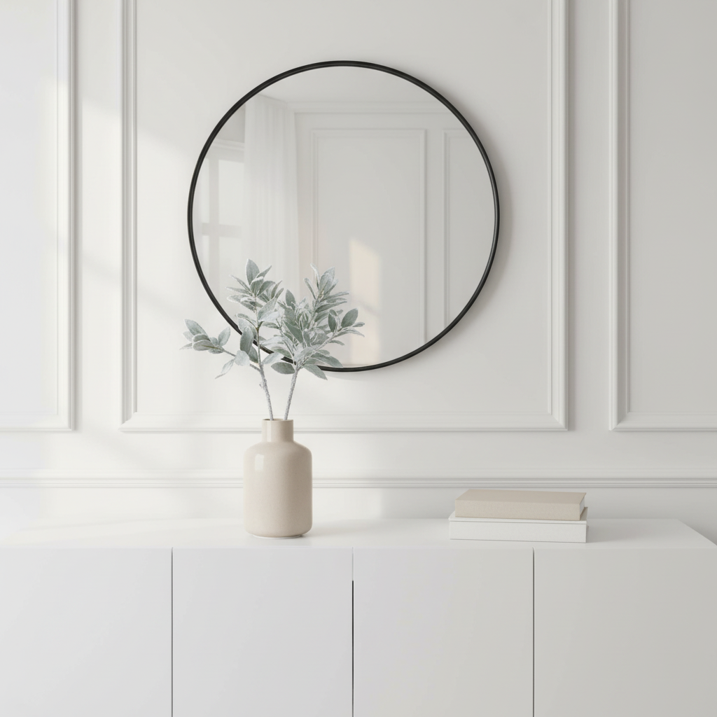 Sia Laurier branche artificielle blanc enneigé 45 cm