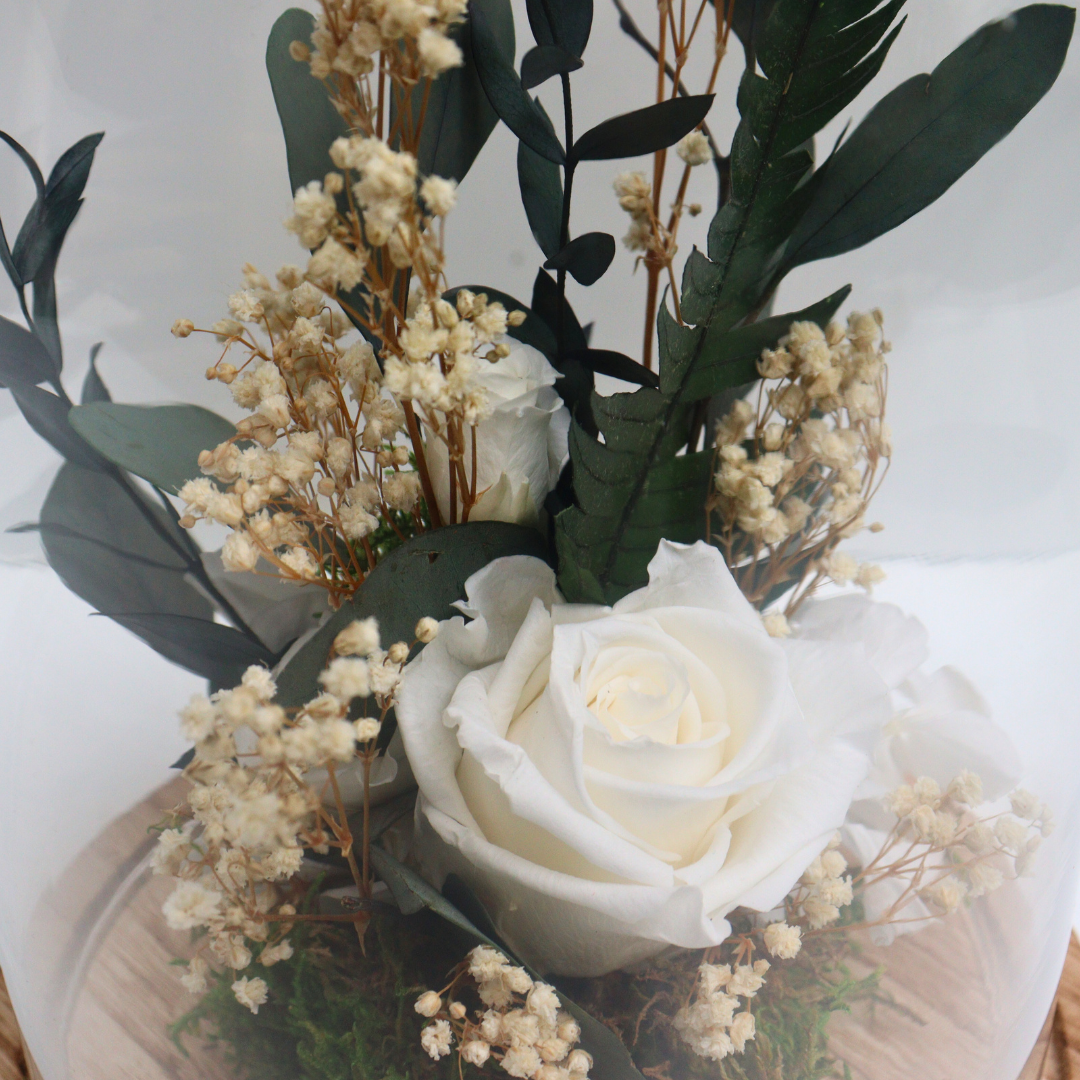Ateliers Ouchamp Rue Orangerie cloche fleurs orange S