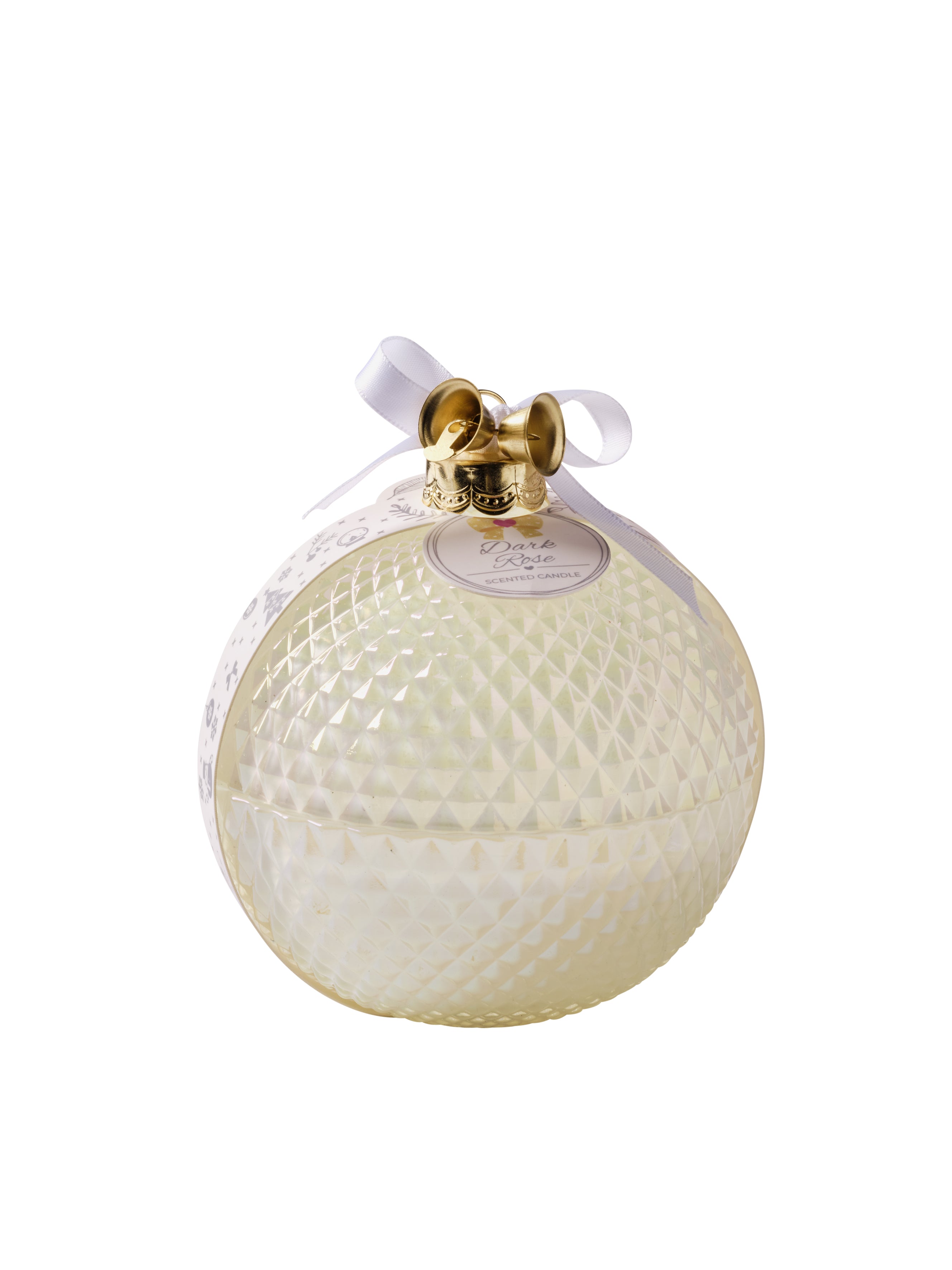 Feuillazur Rungis Contenants & Décoration bougie boule Noël 8cm