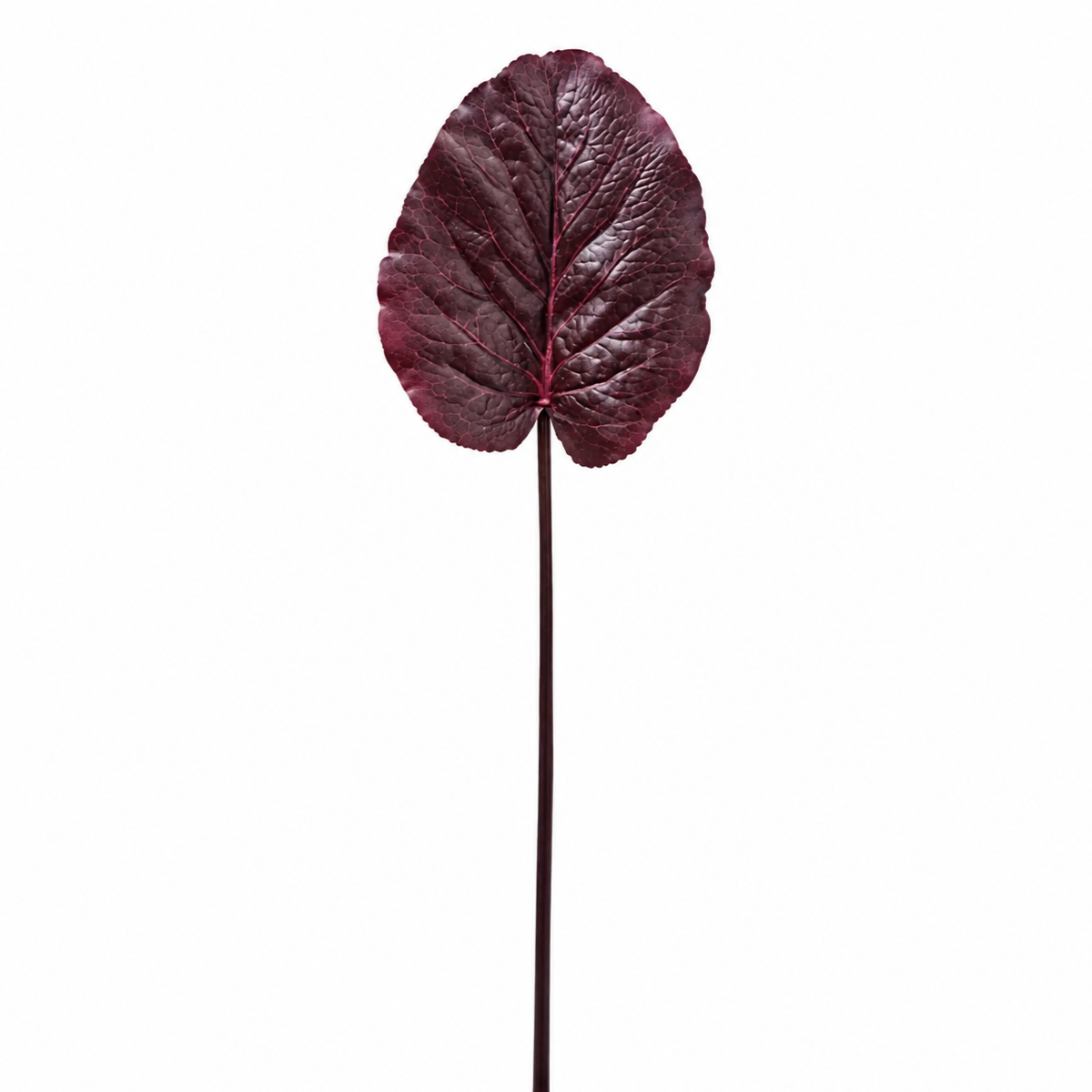 Sia Home Galax feuille artificielle bordeaux 85 cm