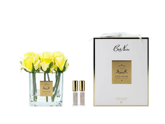 Côte Noire Couture Rosebuds SVC908 bouquet jaune