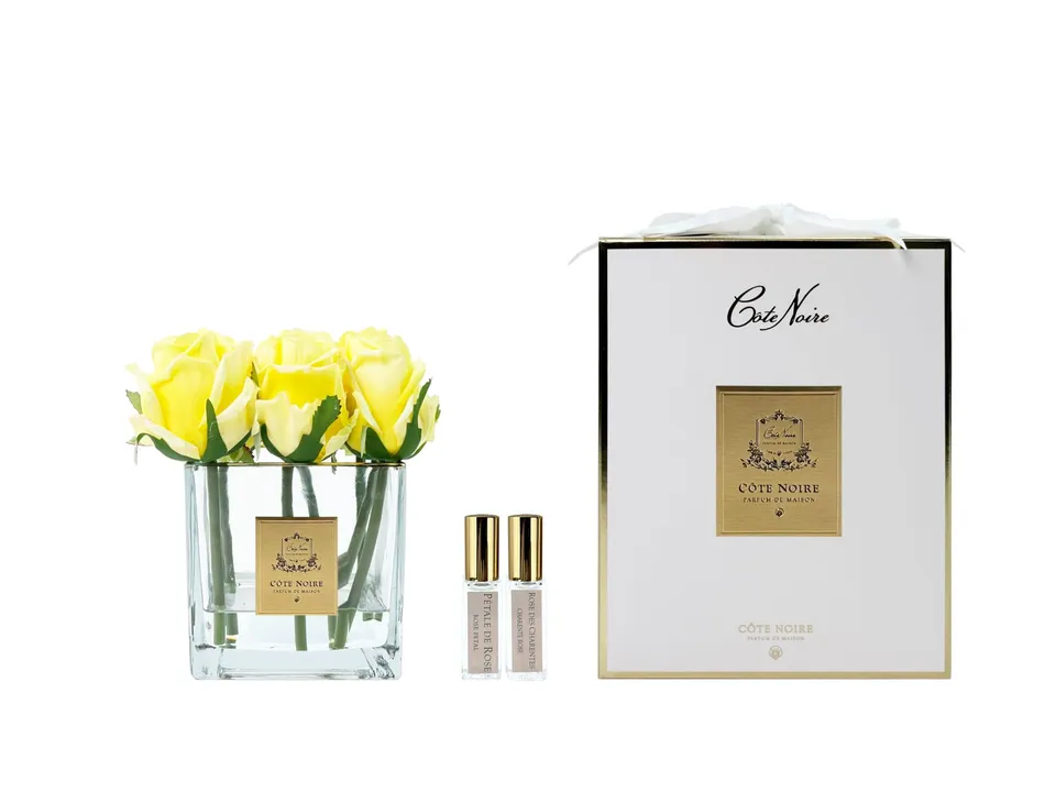 Côte Noire Couture Rosebuds SVC908 bouquet jaune