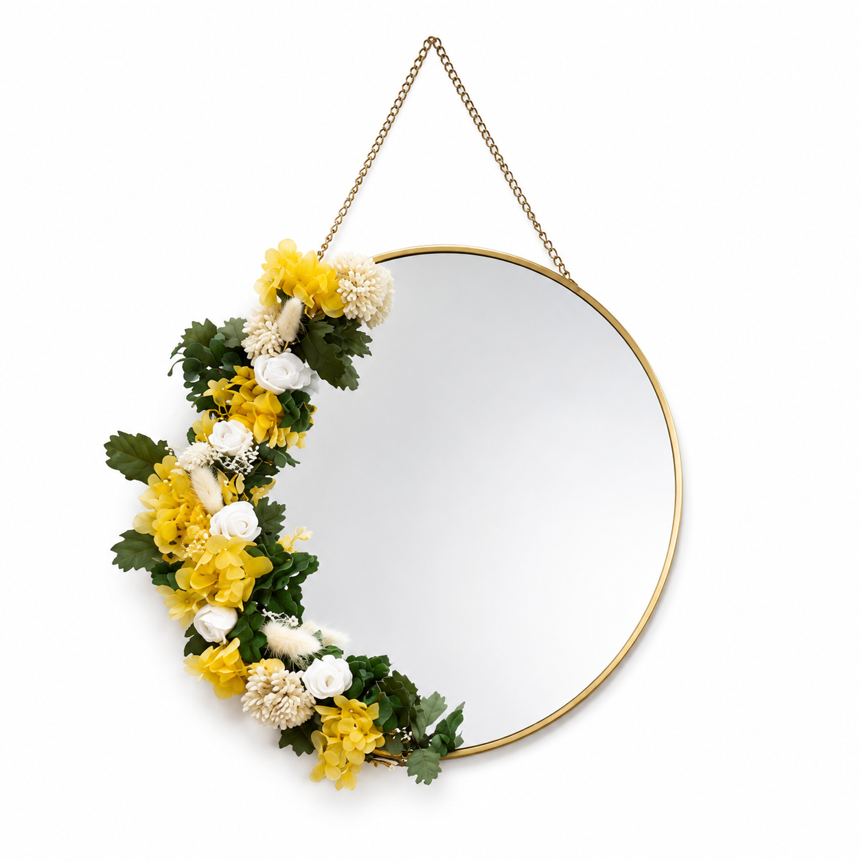 Ateliers Ouchamp Rue Crémieux miroir fleuri S rose stabilisé