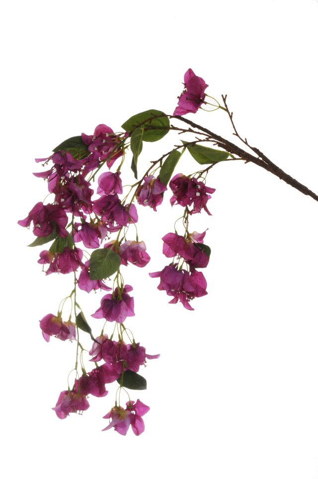 Feuillazur Rungis piquet bougainvillier artificiel rose 120 cm