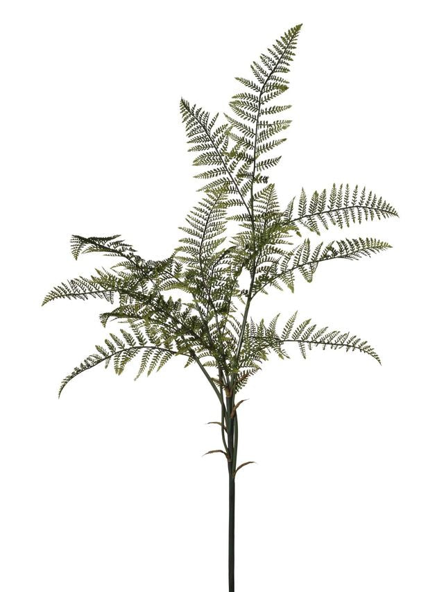 Feuillazur Rungis Branche de fer feuillage artificiel Vert 165cm