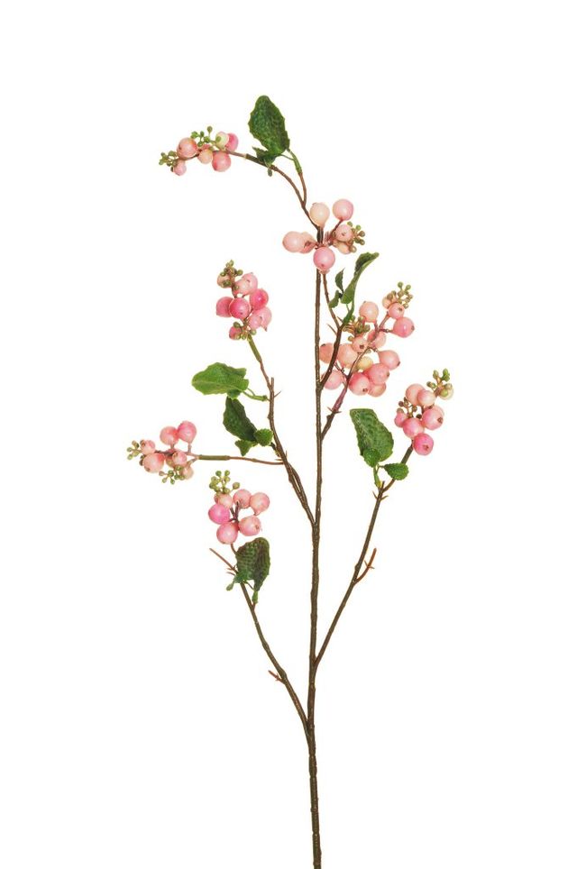 Feuillazur Rungis Symphorine fleur artificielle rose 77 cm