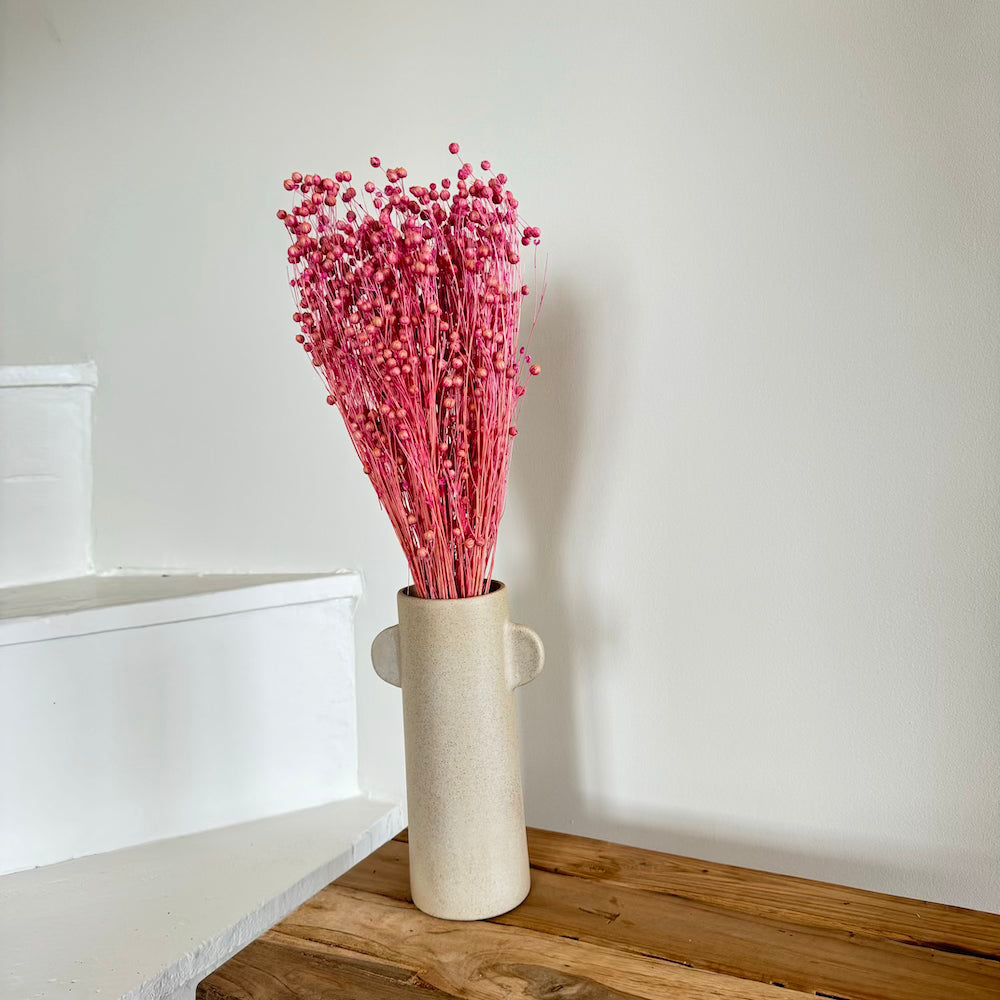 Flowrette Botte lin lilas séché x1 décoration rustique
