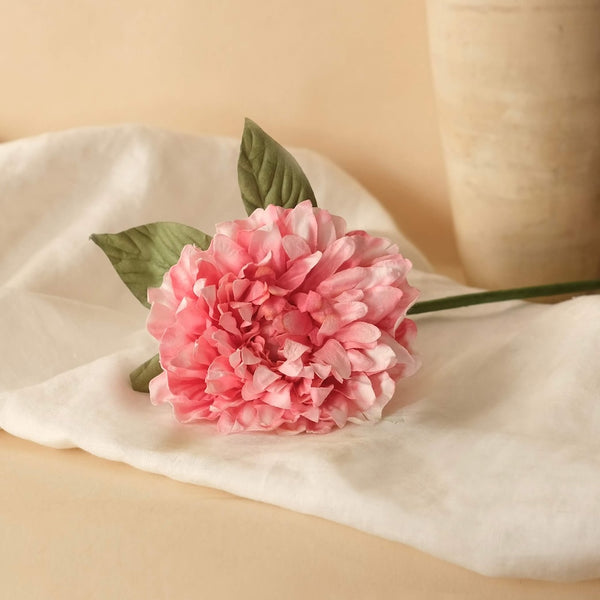 Flowrette Dahlia fleur papier rose foncé à l'unité