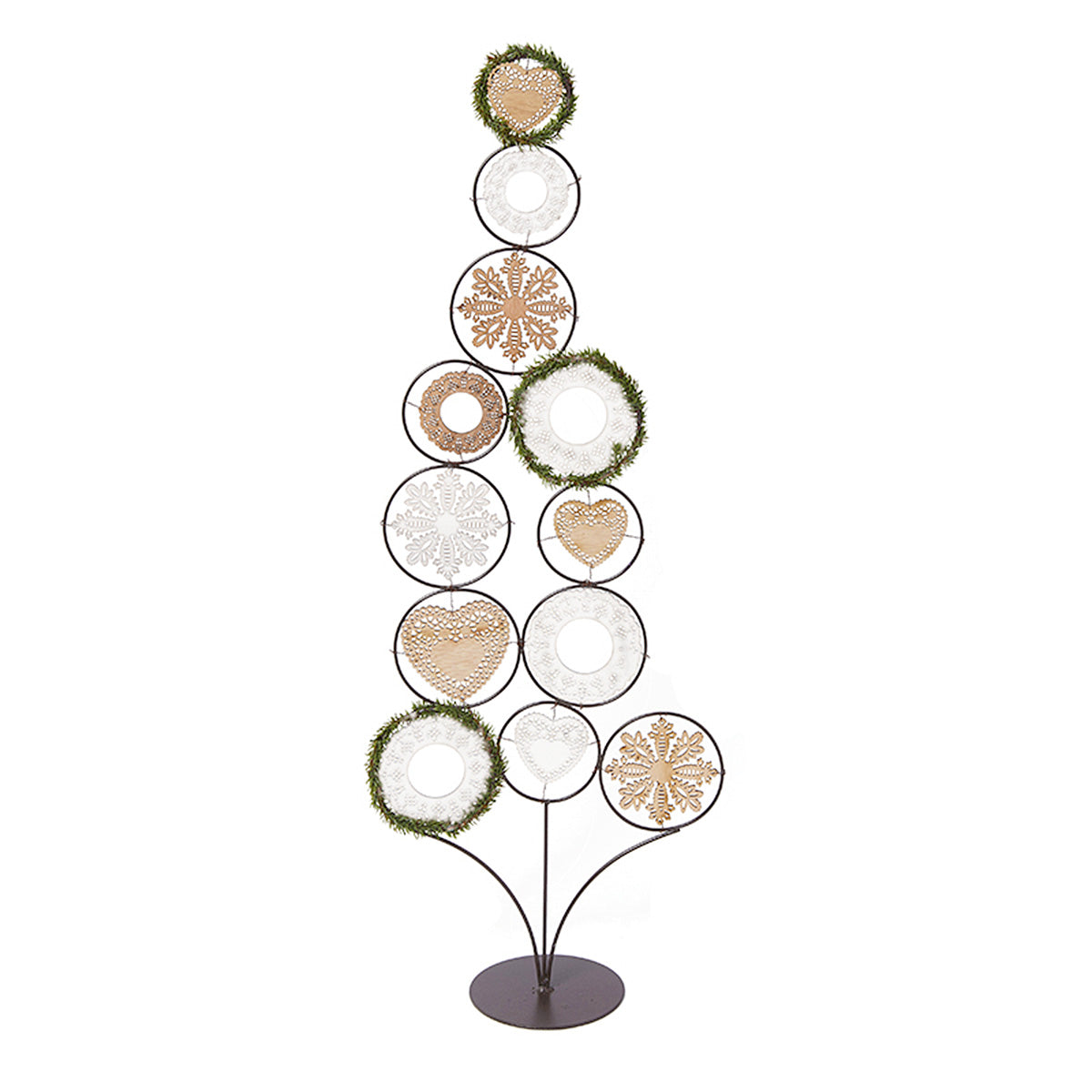 Sia Home Natura 90 cm sapin de Noël en bois beige